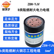 金環(huán)宇電纜 深圳yjv低壓電纜  阻燃耐火電力電纜ZBN-YJV 6平方