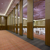 酒店移動隔斷墻 會議室活動隔斷 展廳隔斷屏風(fēng)隔音移墻餐廳折疊門