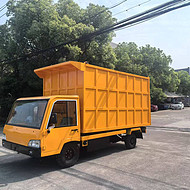 3吨电动自卸车粮库电动翻斗车